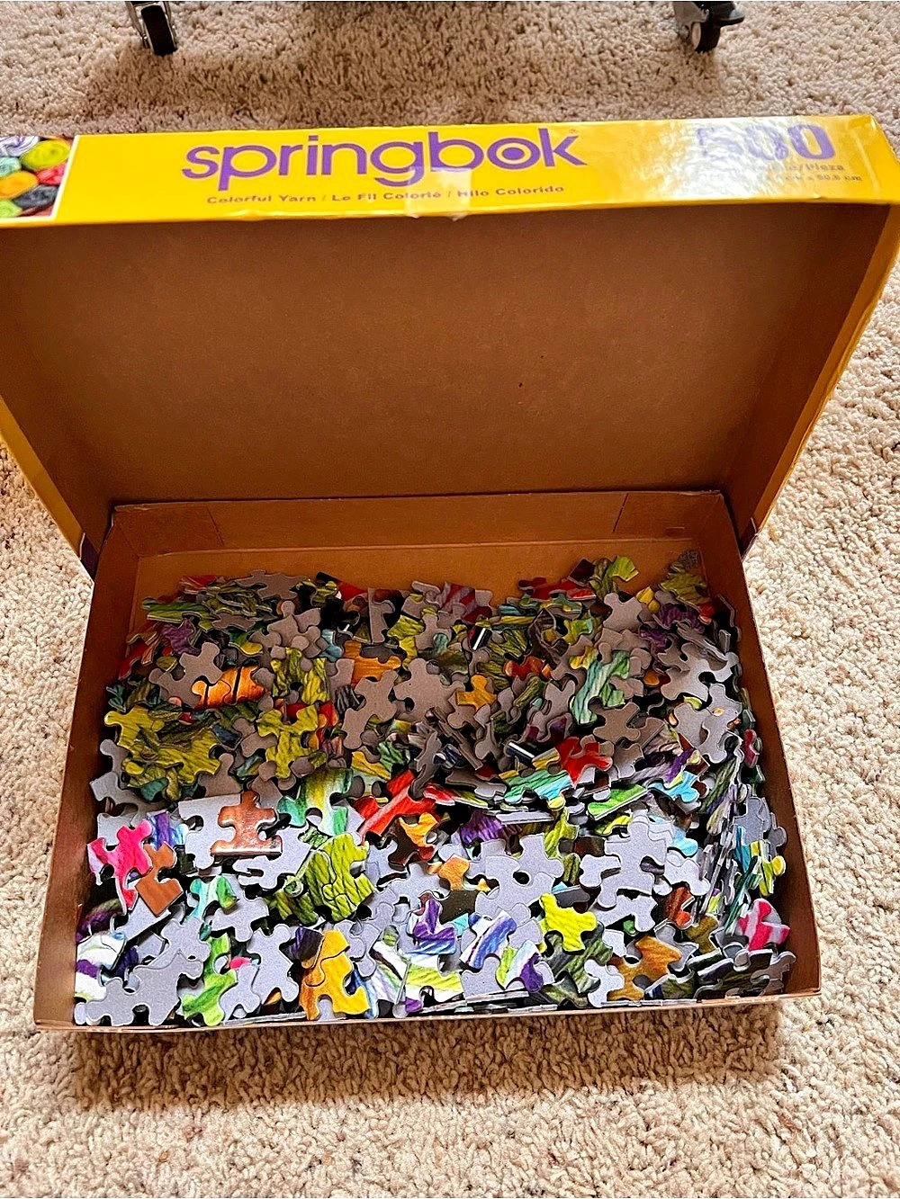 Springbok Colorful Yarn 500 piece - Picture 2 of 2